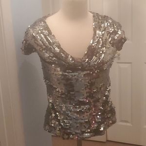 Inc sequins top